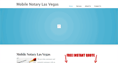 Desktop Screenshot of mobilenotaryoflasvegas.com