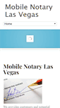 Mobile Screenshot of mobilenotaryoflasvegas.com